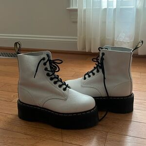 Dr. Martens 1460 Max Leather Platform Boots